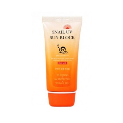 JIGOTT Snail UV Sun Block  70ml (SPF50+ PA+++) Snail K-Beauty