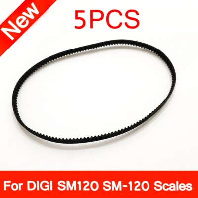 5pcs Closed Rubber Timing Belt For DIGI SM120 SM-120 Scales