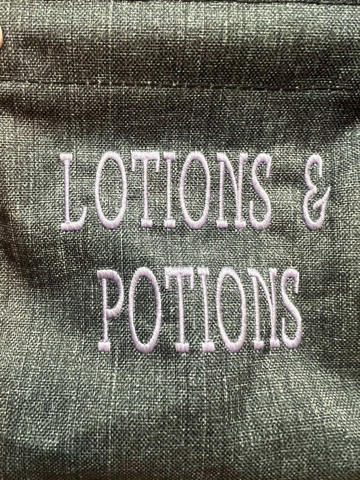 Lotion And Potion Cloth Makeup Bathroom Organizer