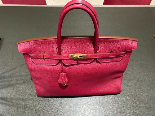 Hermès Vintage Birkin Bag 40 Women's Bag Handbag Togo Leather Sac Handbag - Picture 2 of 10