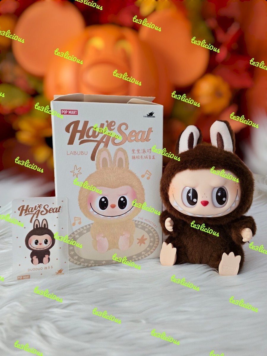 Pop Mart Labubu The Monsters Have a Seat DUODUO Vinyl Plush Pop Mart Labubu The Monsters Have a Seat DUODUO Vinyl Plush