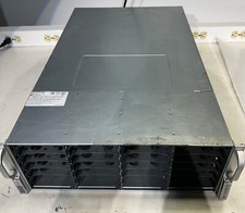 Supermicro 4U SAS3 36 Bay Storage Server Xeon 28 Core 64GB SQ PSU RAILS No Caddy