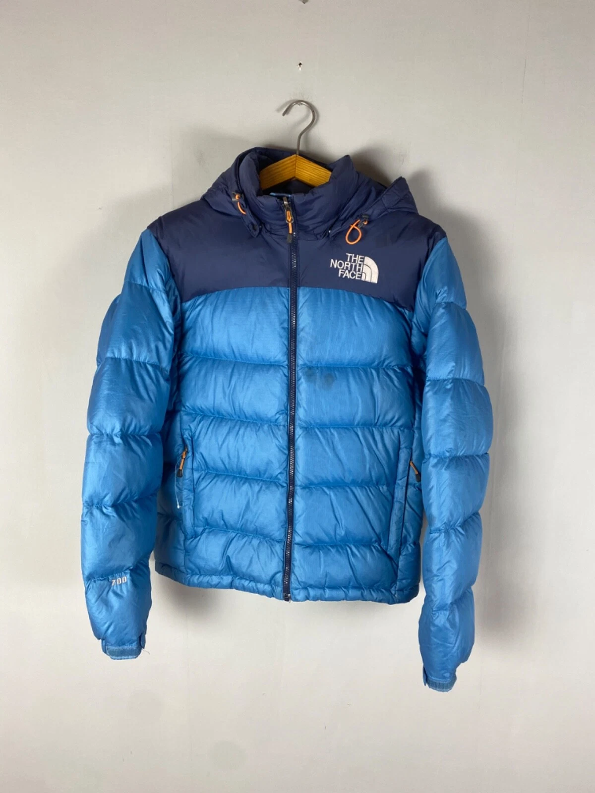 vintage mens the north face puffer jacket size xs