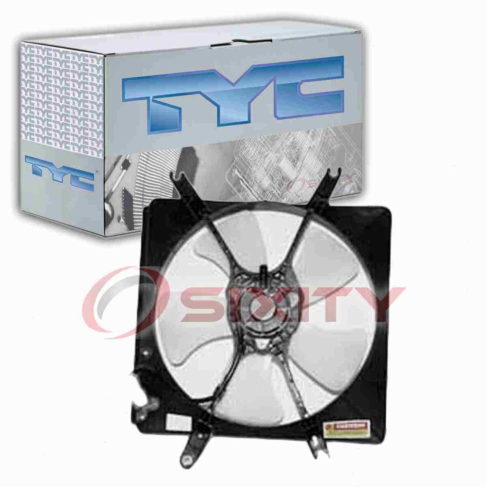 TYC Left Engine Cooling Fan Assembly for 1994-2001 Acura Integra Belts lp