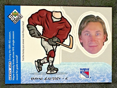 Wayne Gretzky 1998-99 UD Choice Mini Bobbing Head #BH1
