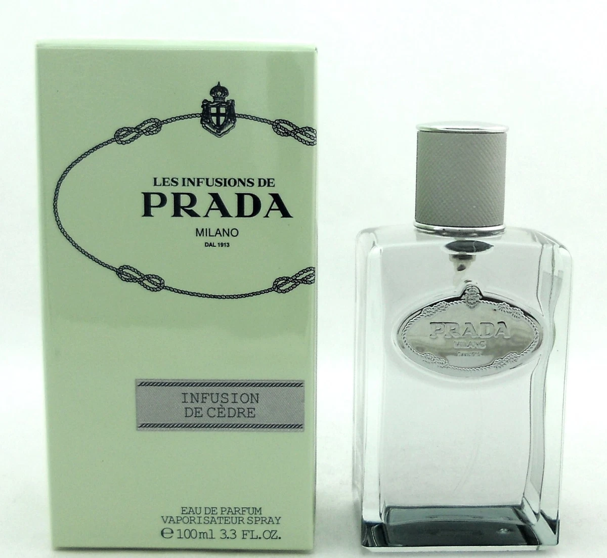 Prada Infusion De Cedre EDP Spray for Unisex 3.3 oz. New in Sealed