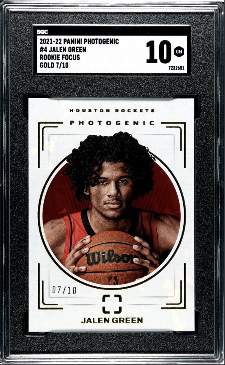 NBAカード Photogenic Jalen Green サイン 10枚限定 NBAカード Photogenic Jalen Green サイン 10枚限定