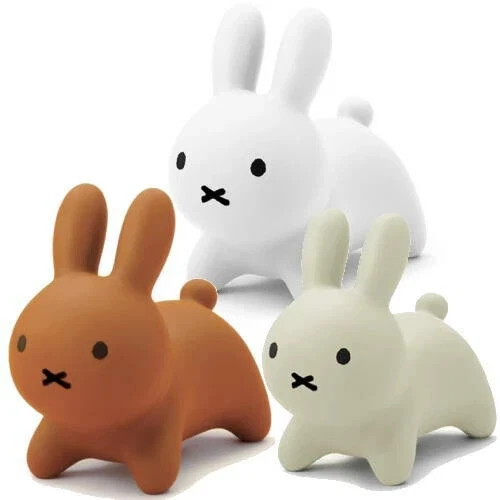 Silla de rebote suave ides Bruna Bon Miffy juguete de conejo para montar 3 colores regalo Foto 2 de 4
