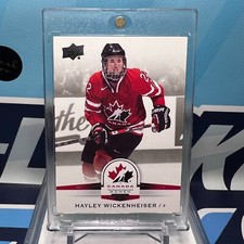 2014 UD Team Canada #63, HAYLEY WICKENHEISER SP 🔥🔥🔥Women's Hockey Card