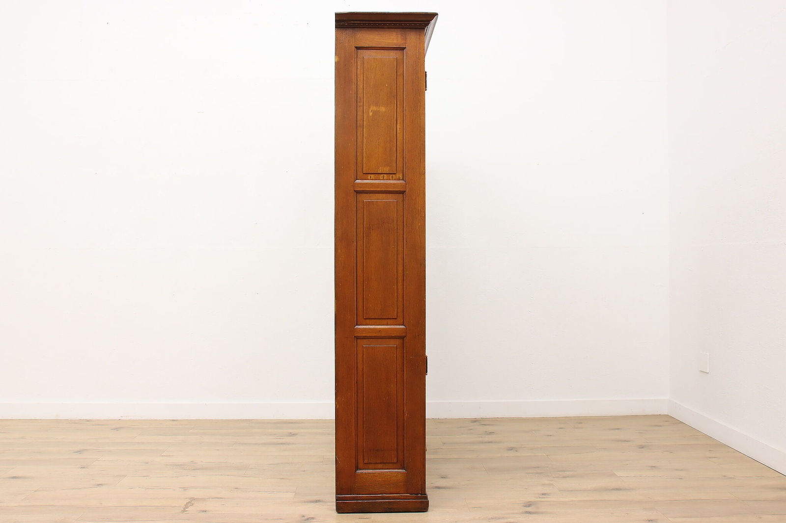 Farmhouse Antique Rustic Oak Wardrobe, Armoire or Closet #50262