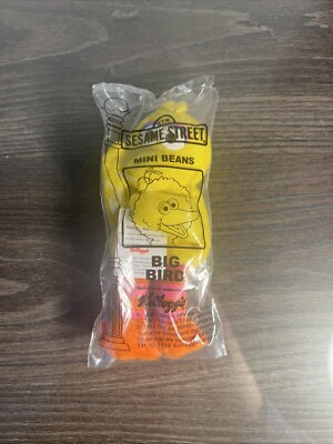 Kellogg s 1999 Sesame Street Mini Beans - Big Bird