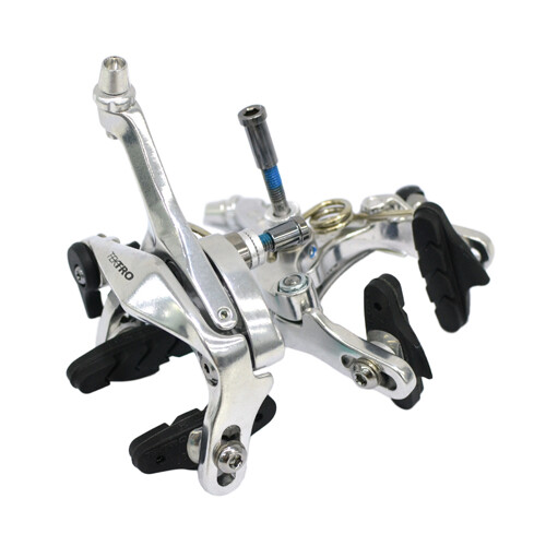 Tektro R313 Dual Pivot Caliper Brake Set 39-52mm Designed For 28C Tire, Silver, MH1815