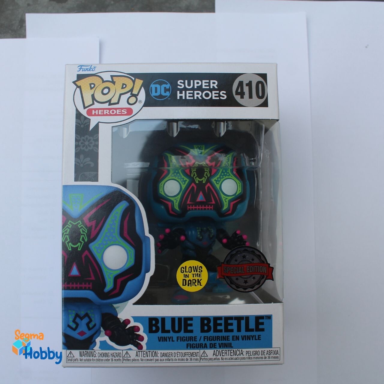 Funko Pop! Heroes Dc Superheroes 410 - Blue Beetle - Special Edition