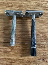 Vintage Schick Krona 4 Black Handled TTO Doub...