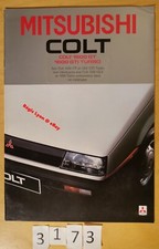 MITSUBISHI COLT 1500 GT/ 1600 GTi TURBO Prospectus Fr 24 pages 01/1984