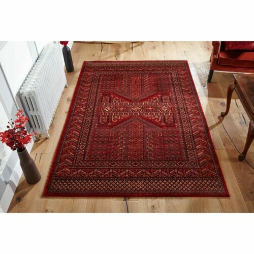 Tapis Rond Afghan Gabbeh Kilim Tissé Main - Laine - 94x94 Cm - Très Bon état