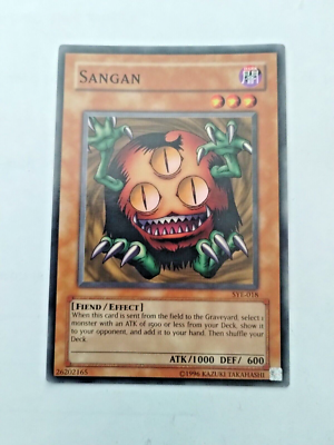 SYE-018 Sangan Common UNL Edition Vintage Mint YuGiOh Card