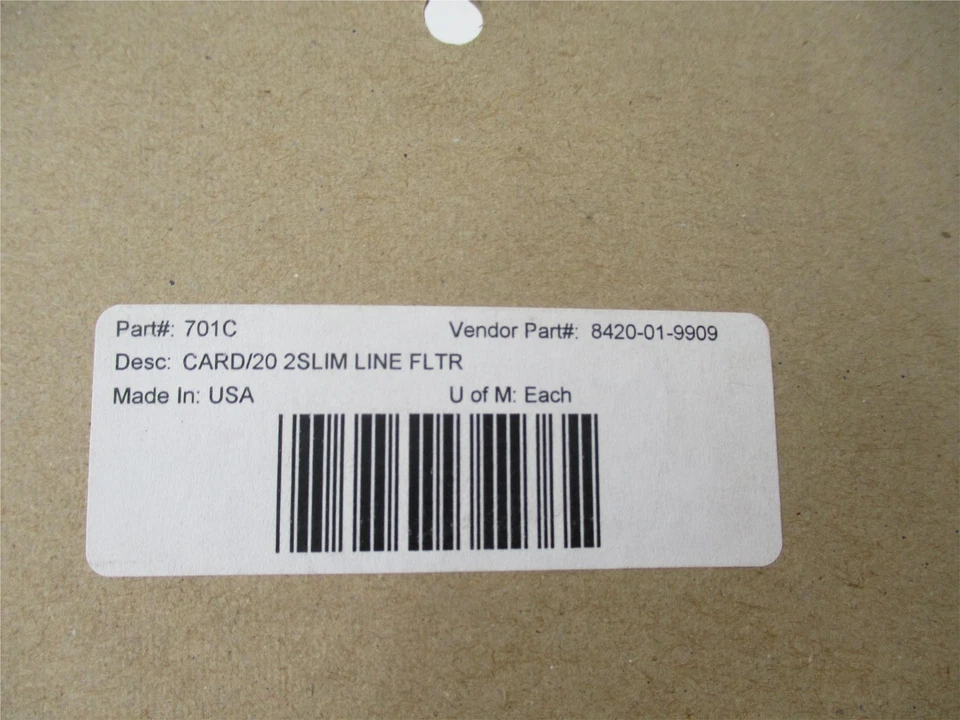 Lot of 3 New Visu Filter Clear Fuel Filter 701C - Image 4 of 4