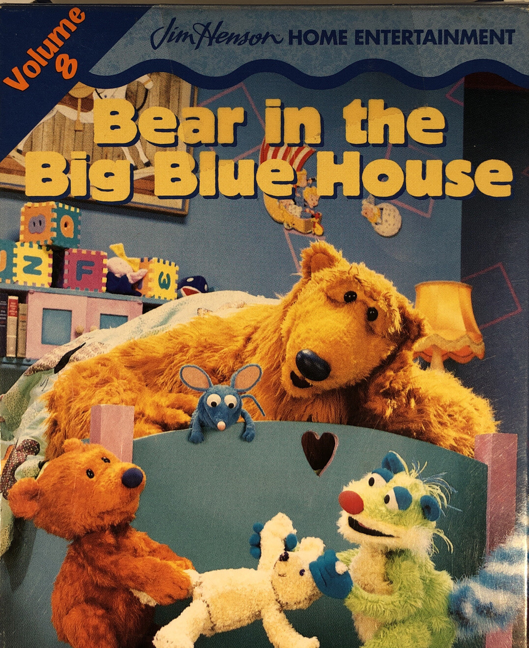 Bear in the Big Blue House-Volume 8(VHS 1999)TESTED-RARE VINTAGE-SHIPS