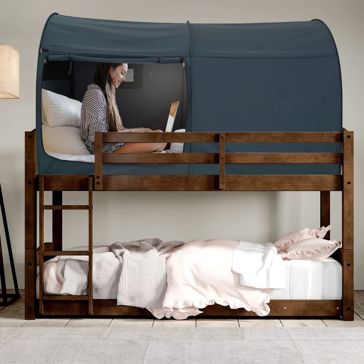 LEEDOR Bed Tent Dream Tents Bed Canopy Shelter Cabin Indoor
