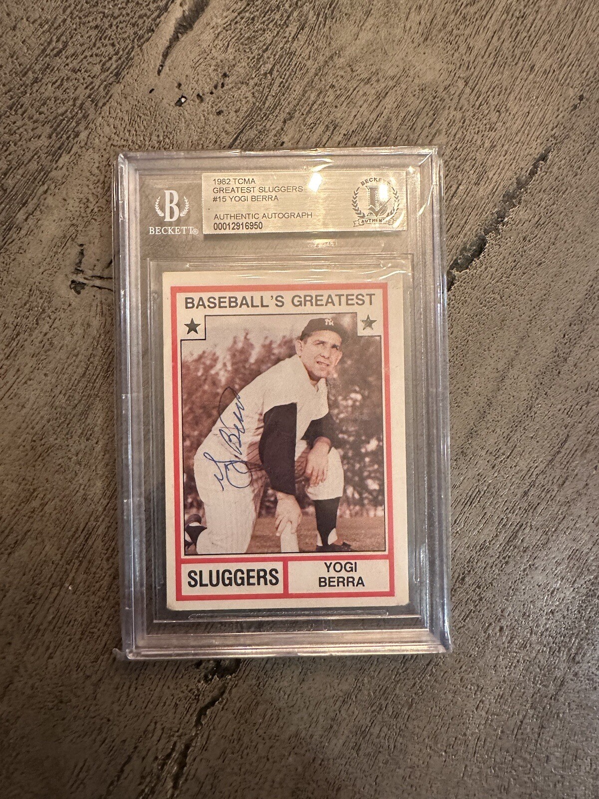 1982 TCMA Baseball's Greatest Sluggers Tan Back 198215 Yogi Berra eBay