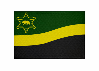 Aufnäher Los Angeles County Sheriff's Department  Fahne Flagge Patch 9 x 6 cm