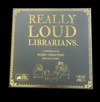Really Loud Librarians: A Merciless Word-Shouting Board Game Complete 