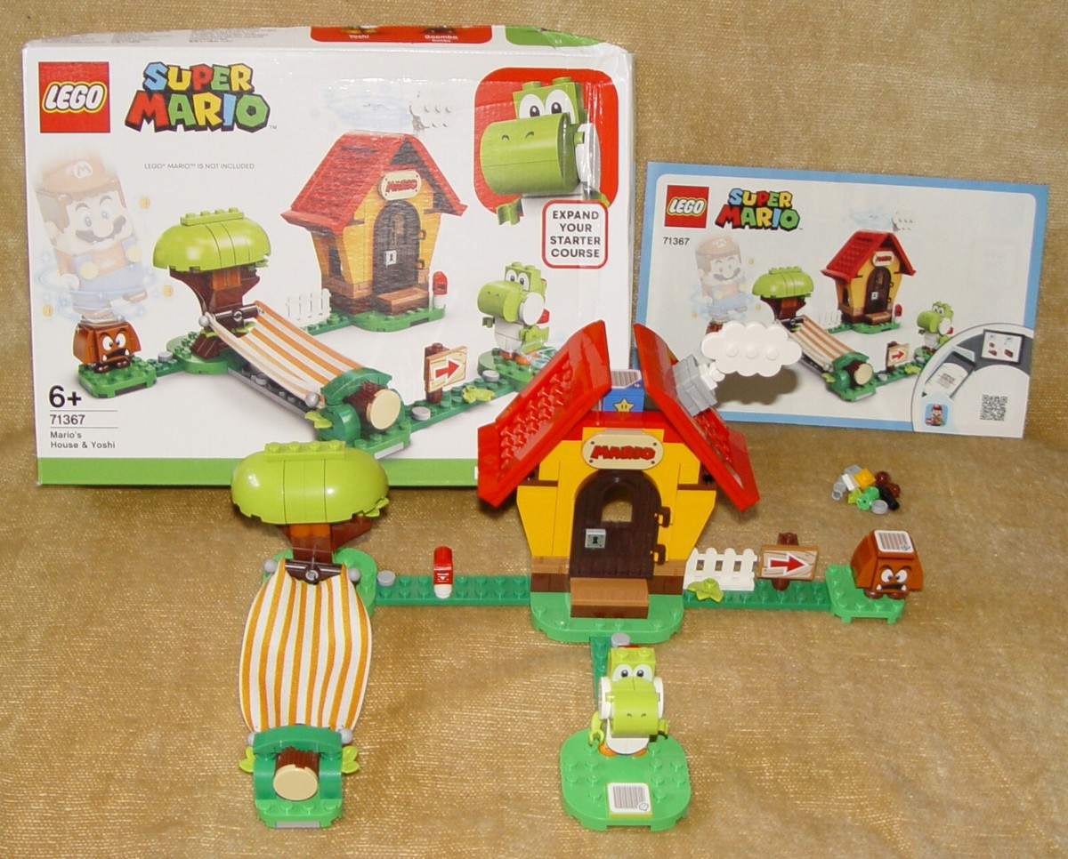 LEGO Sets: Super Mario Expansion Set: 71367-1 MARIOS HOUSE & YOSHI