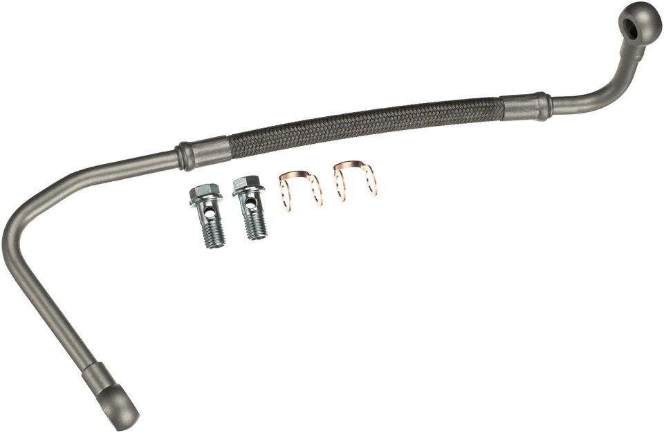 Puertas de línea de suministro de aceite turbocompresor para Chevrolet Silverado 3500 2004-2005 Foto 3 de 3