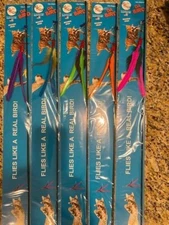 GO CAT DA BIRD FEATHER WAND ROD INTERACTIVE TEASER TOYS 36 inch Choose quantity