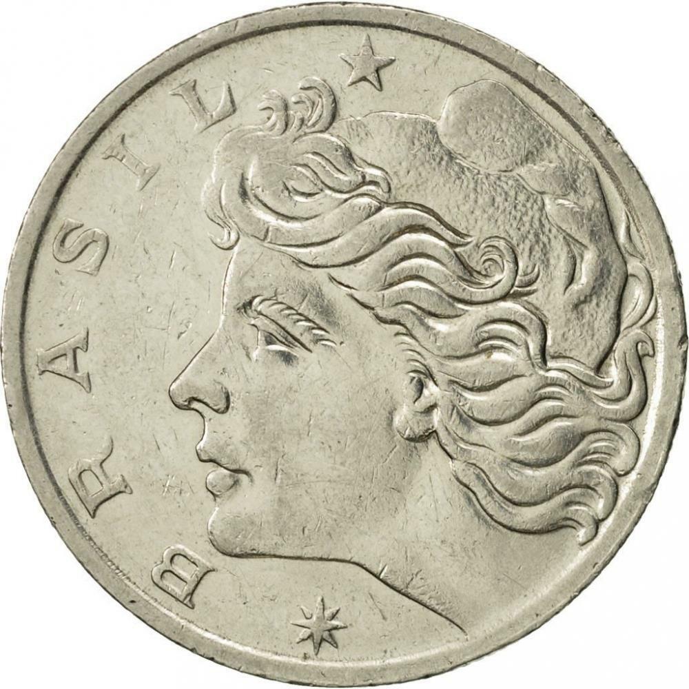 Brazil 1 Cruzeiro Coin KM581 1967 - 1970 | eBay