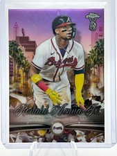 RONALD ACUNA JR 2022 TOPPS CHROME BEN BALLER RIDIN' LOW #RL-7 JT