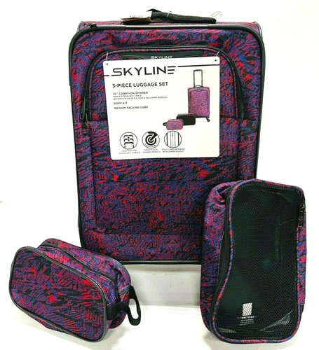 Skyline Softside Luggage Set, 20 
