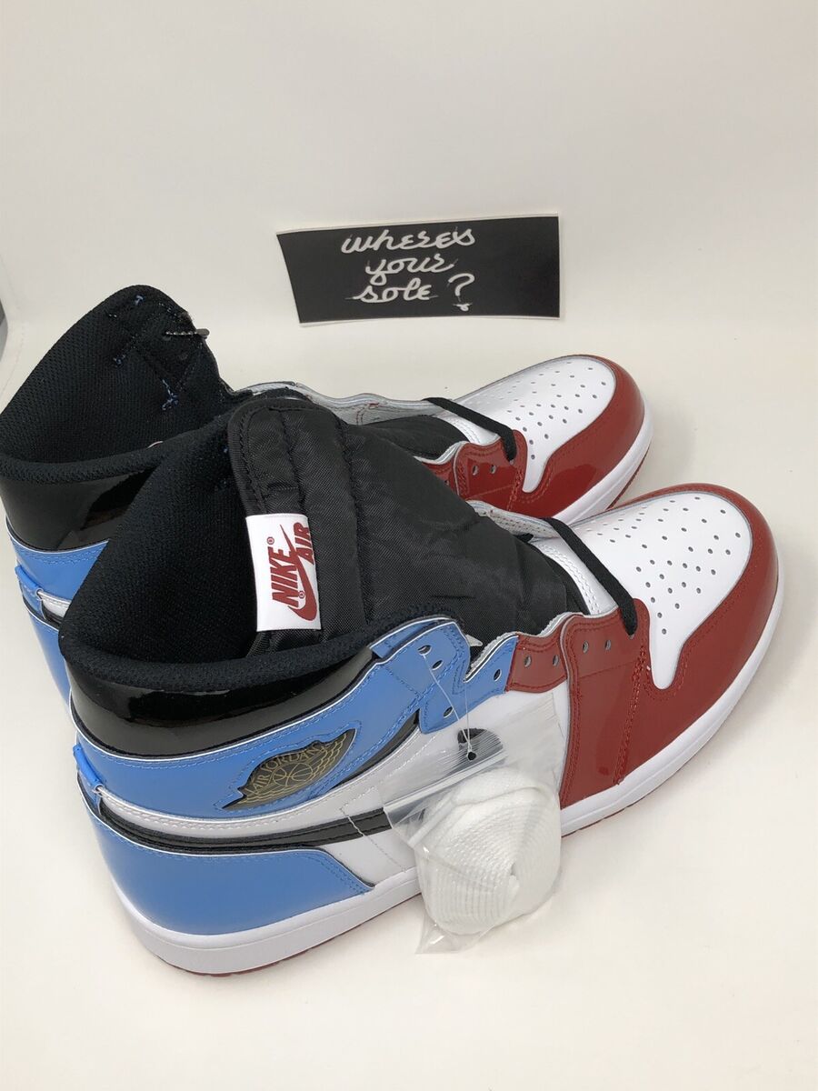 Nike Air Jordan 1 One Fearless UNC Chicago Size 10.5 Retro Nike Air Jordan 1 One Fearless UNC Chicago Size 10.5 Retro