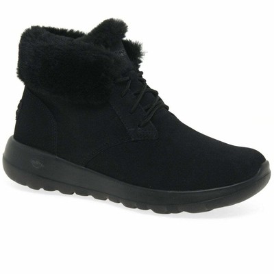 skechers on the go joy lush women's water resistant winter boots