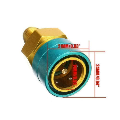 1X R1234YF to R134A Low Side Quick Coupler Hose Adapter -2025 C8F8 L0F1 - Picture 8 of 9