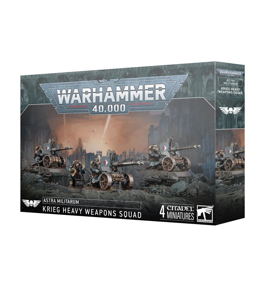 Krieg Heavy Weapons Squad - Imperial Guard - Brand New - Warhammer 40k GW