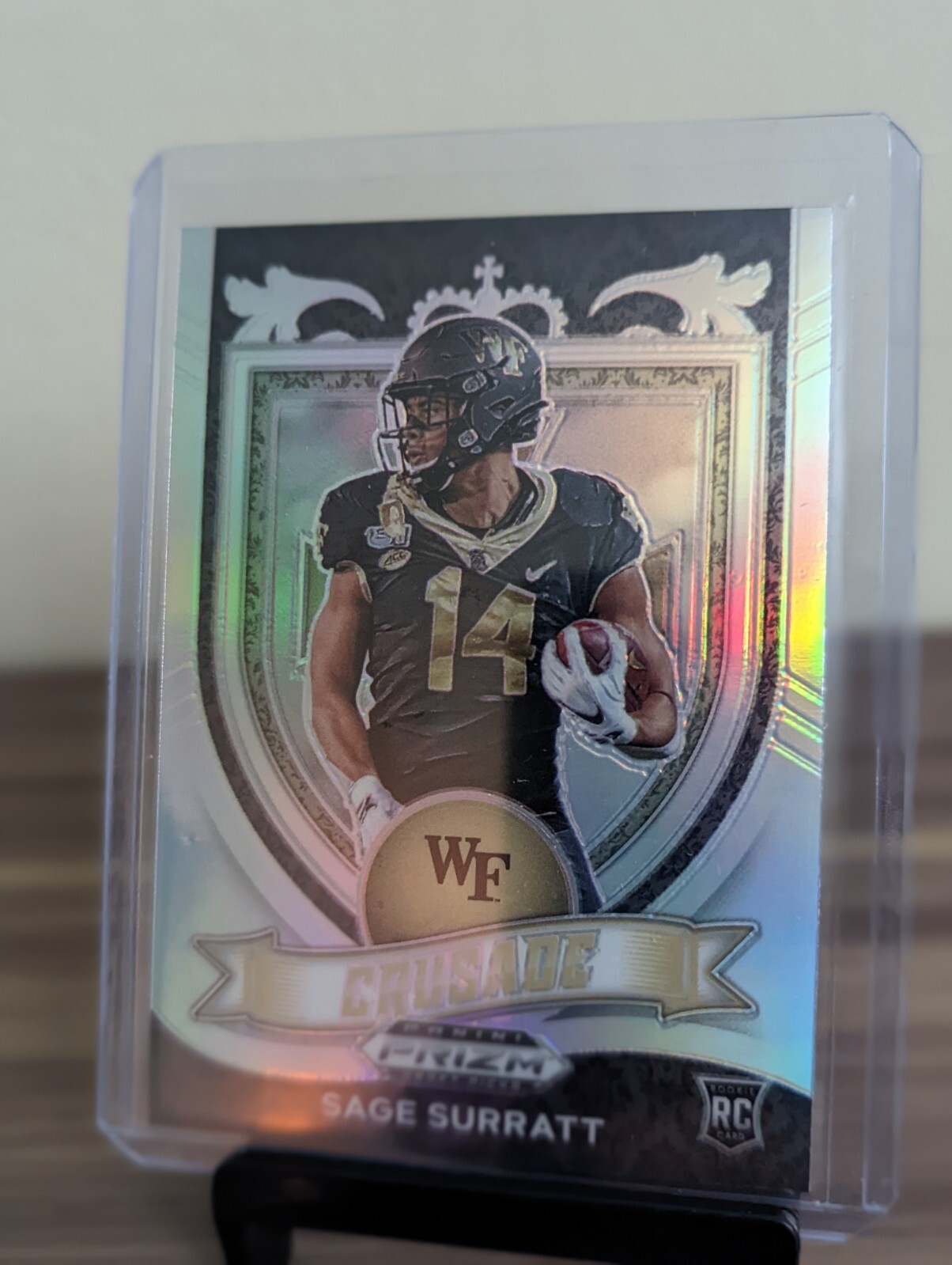 2021 Panini Prizm Draft Picks Crusade Silver #177 Sage Surratt ROOKIE RC LIONS