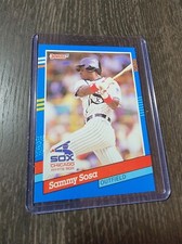 1991 Donruss Sammy Sosa Chicago White Sox #147 Baseball Card *Double Error*