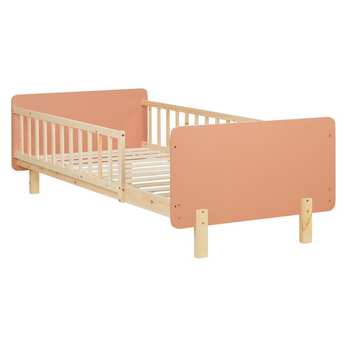 Kinderbett 90x200 Matratze Mädchen Junge Rausfallschutz Gitterbett Homestyle4u - Bild 45 von 48