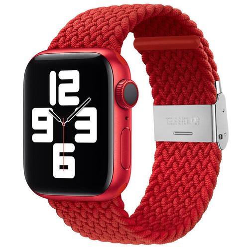 Correa de banda para Apple Watch Series Ultra 8 7 6 SE iWatch bucle trenzado ajustable - Imagen 20 de 61