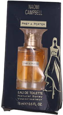 Pet a Porter by Naomi Campbell for Women Mini EDT Perfume 0.5oz DG New