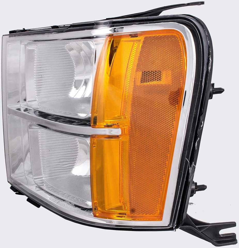 Conjunto de faros izquierdo para GMC Sierra 2500 HD 2007-2009 2008 Dorman Foto 3 de 4