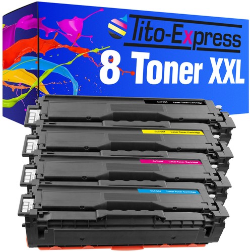 Toner Kartuschen PlatinumSerie 8x für Samsung CLT-404S CLT-406S CLT-504S CLT-506 - Afbeelding 10 van 249