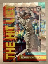 2022 Donruss Baseball Manny Machado The Hit List Vector Parallel #THL-11 Padres