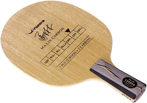 Yasaka Table Tennis Racket Ma Lin Carbon MC-C Chinese Style YM-6 56 | eBay