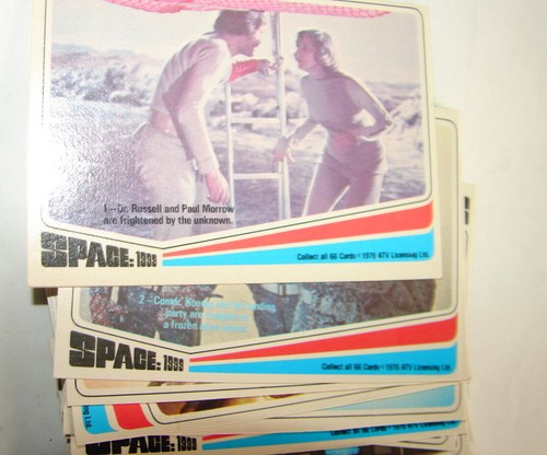 1976 SPACE 1999 Gerry Anderson TV series sci fi Donruss Trading cards SET 122 - Bild 4 von 5