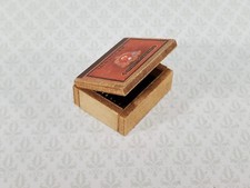 Dollhouse Box of Cigars Vintage Style Wood 1:12 Scale Miniature
