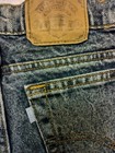 Vintage Levis SAN FRANCISCO Men 31x32 Straight Leg Blue Acid Washed Jean Silver  — photo 6