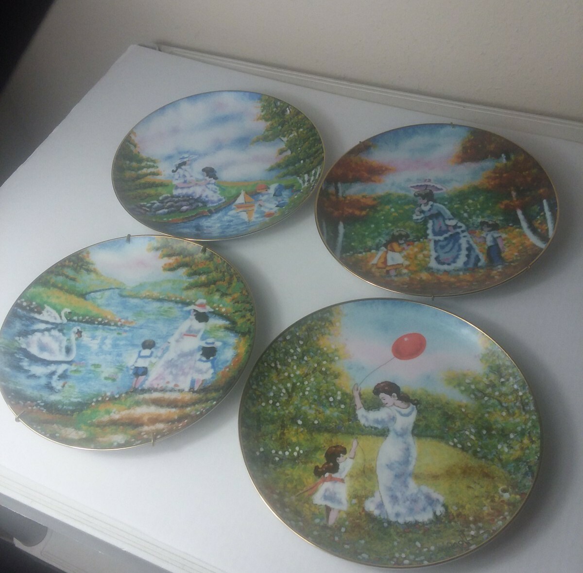 Dominic Mingolla Collectors Plates Lot Of 4 Collectible Plates eBay
